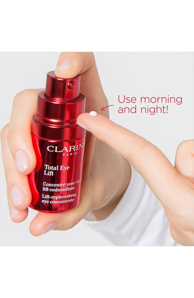 Clarins Total Eye Lift Firming & Smoothing Anti-Aging Eye Cream Duo $184 Value, Alternate, color, 