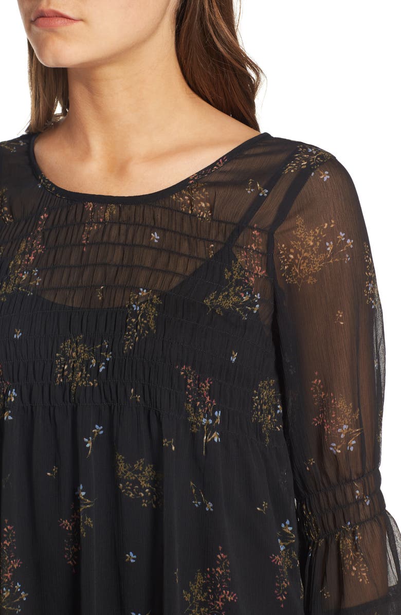 O'Neill Susannah Bell Sleeve Dress, Alternate, color,