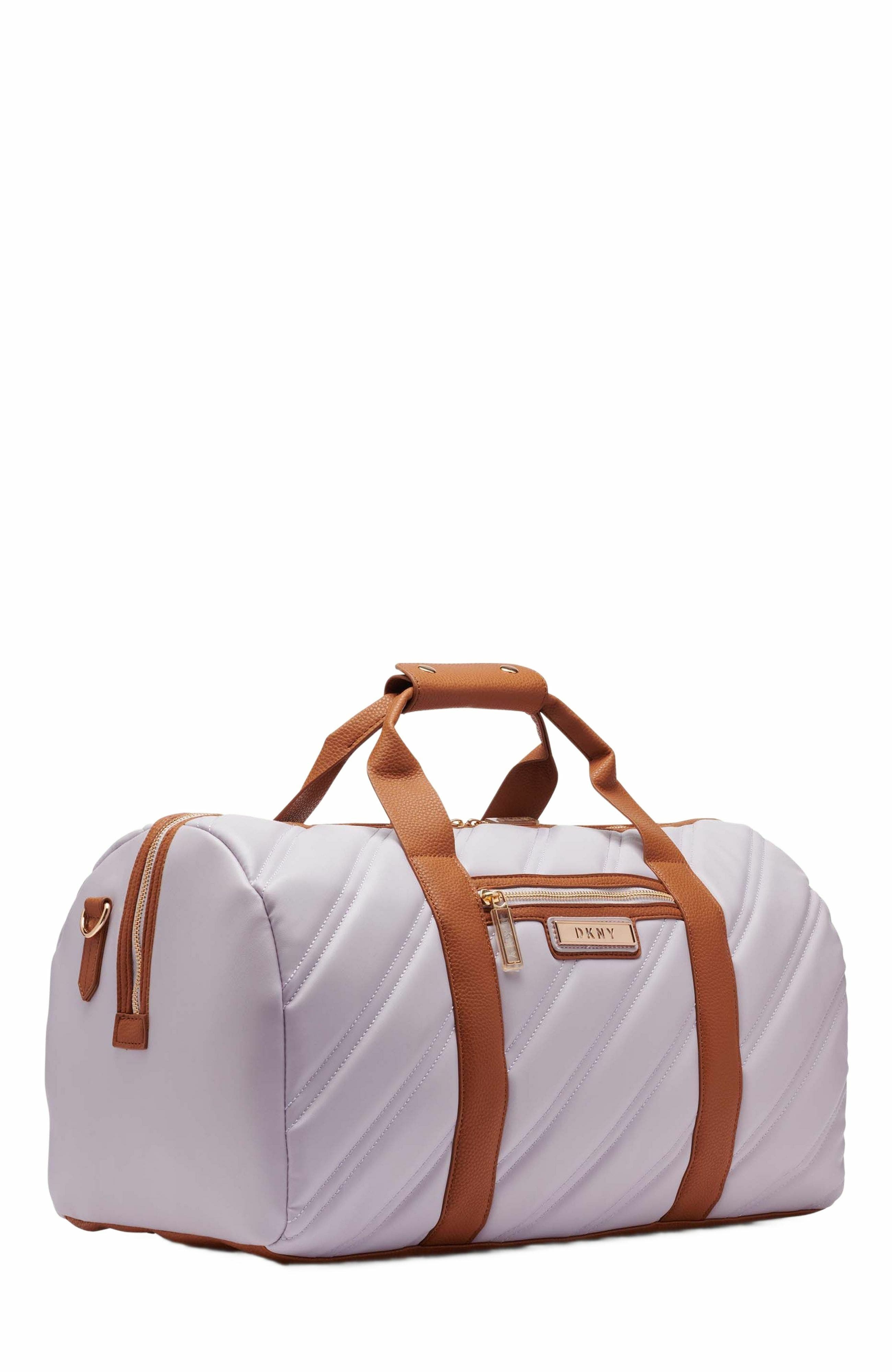 DKNY Bias Duffel Bag, Alternate, color, 