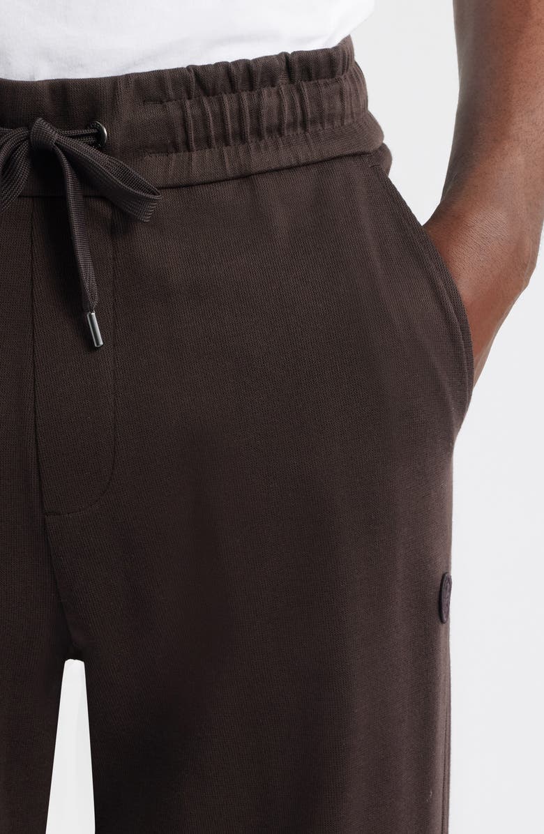 BOSS Locsin Cotton Sweatpants, Alternate, color, Dark Brown
