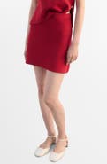 MANGO Knit Miniskirt