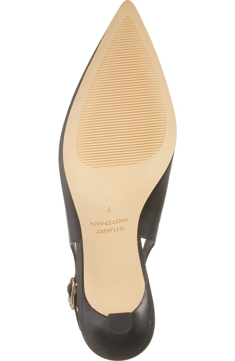 Stuart Weitzman Isla 50 Slingback Pump, Alternate, color, Black