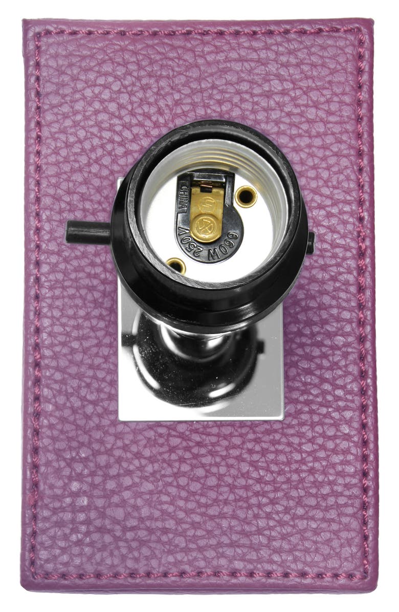 LALIA HOME Lexington Faux Leather Table Lamp, Alternate, color, 