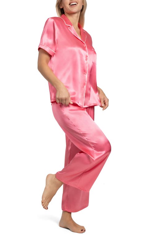 In Bloom By Jonquil Satin Crop Pajamas