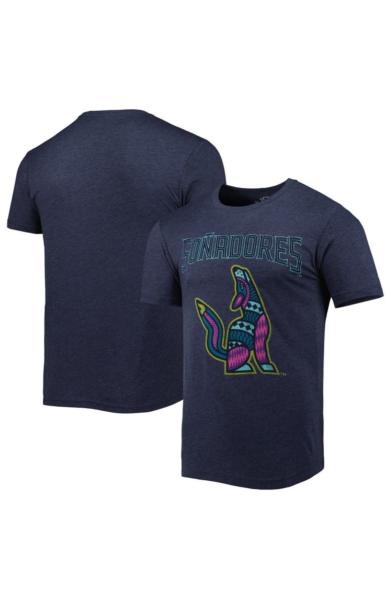 108 STITCHES Men's Navy Soñadores de Hillsboro Copa de la Diversion Home Tri-Blend T-Shirt, Main, color, Navy