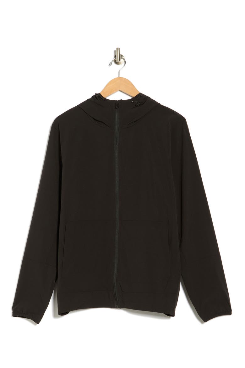 Lightstreme Griffin Hooded Jacket, Alternate, color, BLACK