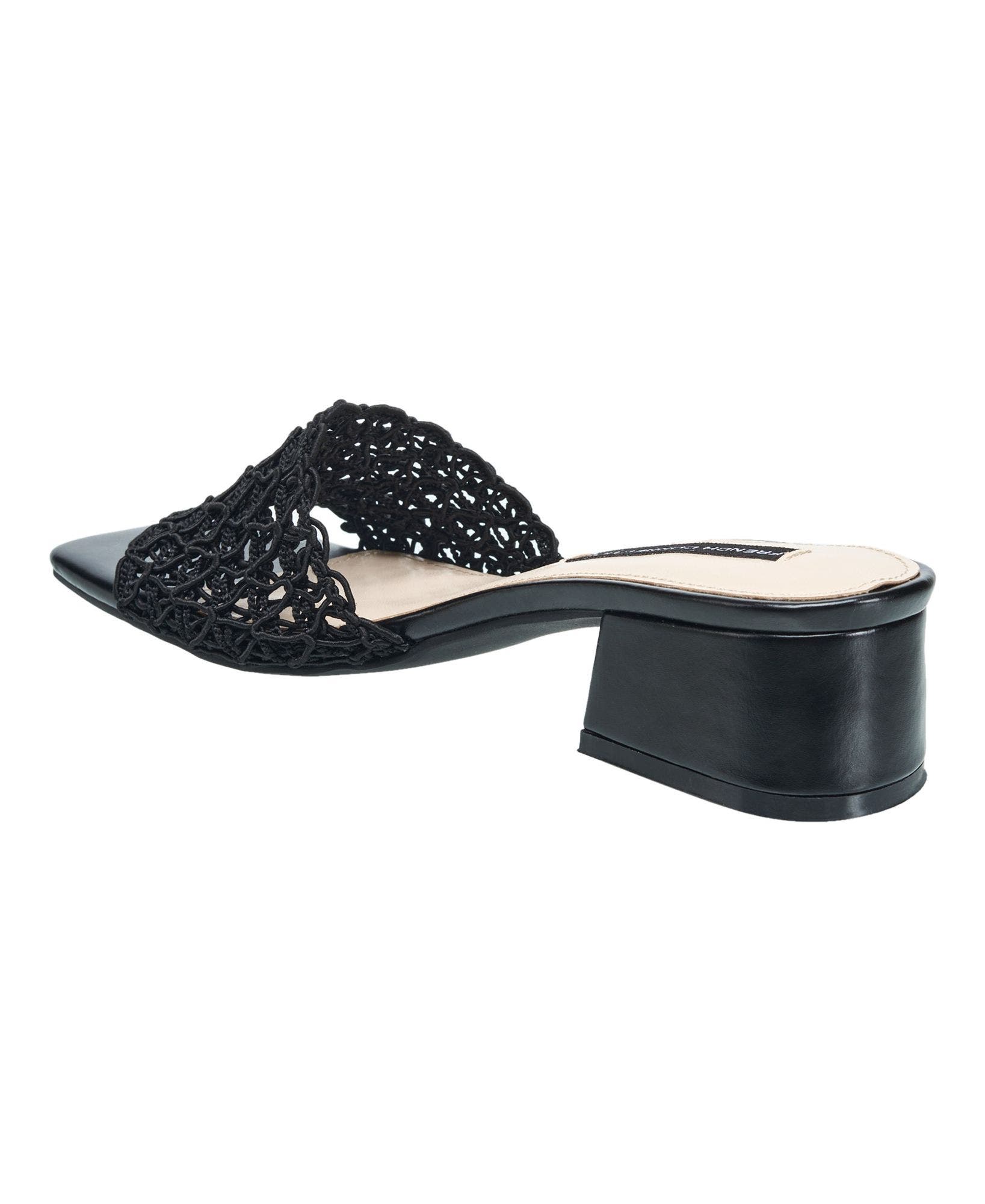 Waverly Woven Mule, Alternate, color, Black