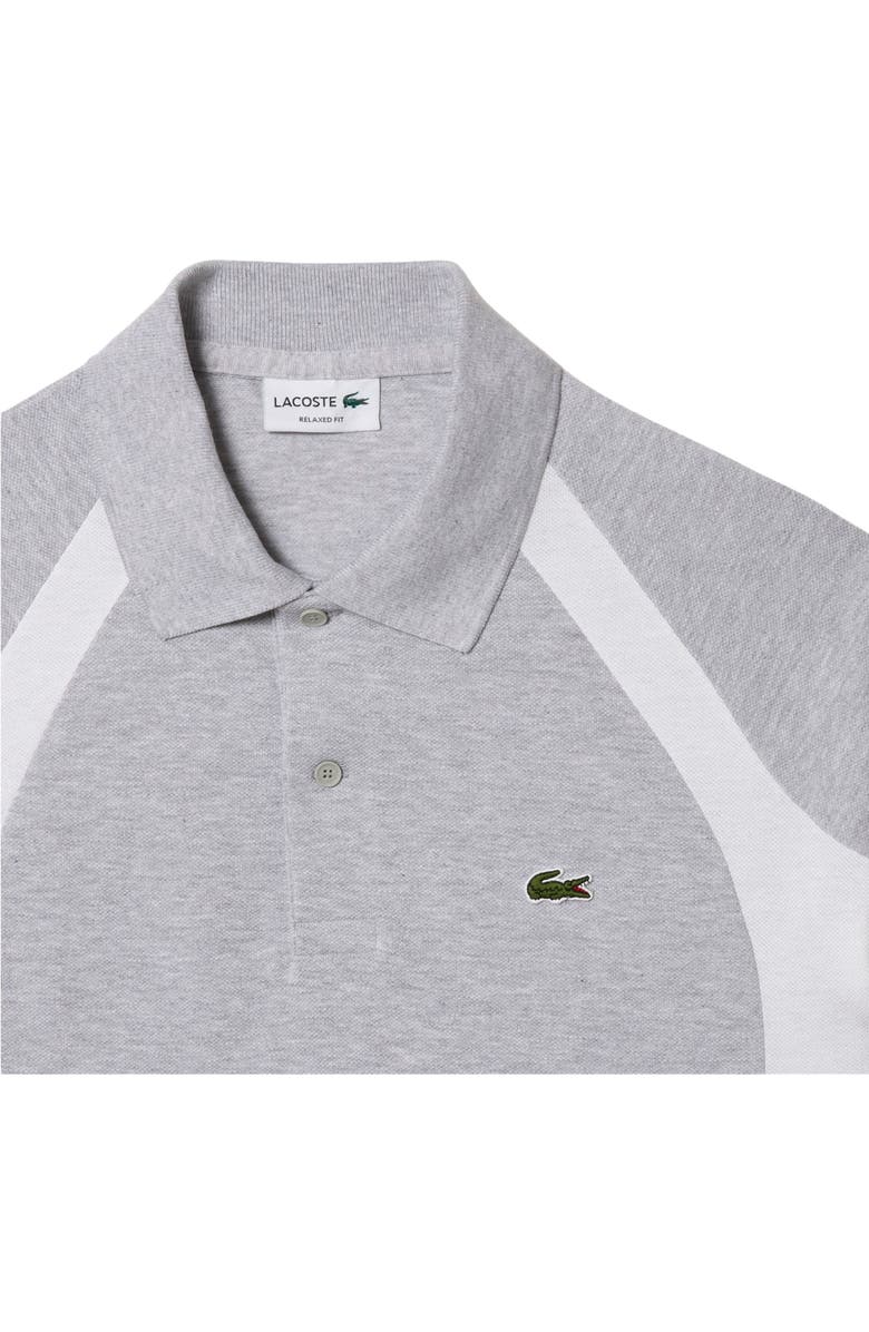 Lacoste Relaxed Fit Stripe Cotton Piqué Polo, Alternate, color,