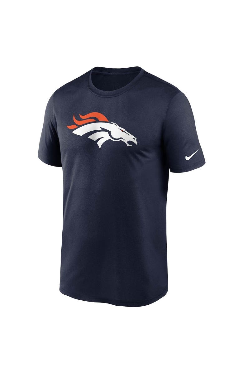 Nike Men's Nike Navy Denver Broncos Logo Essential Legend Performance T-Shirt, Alternate, color, Navy