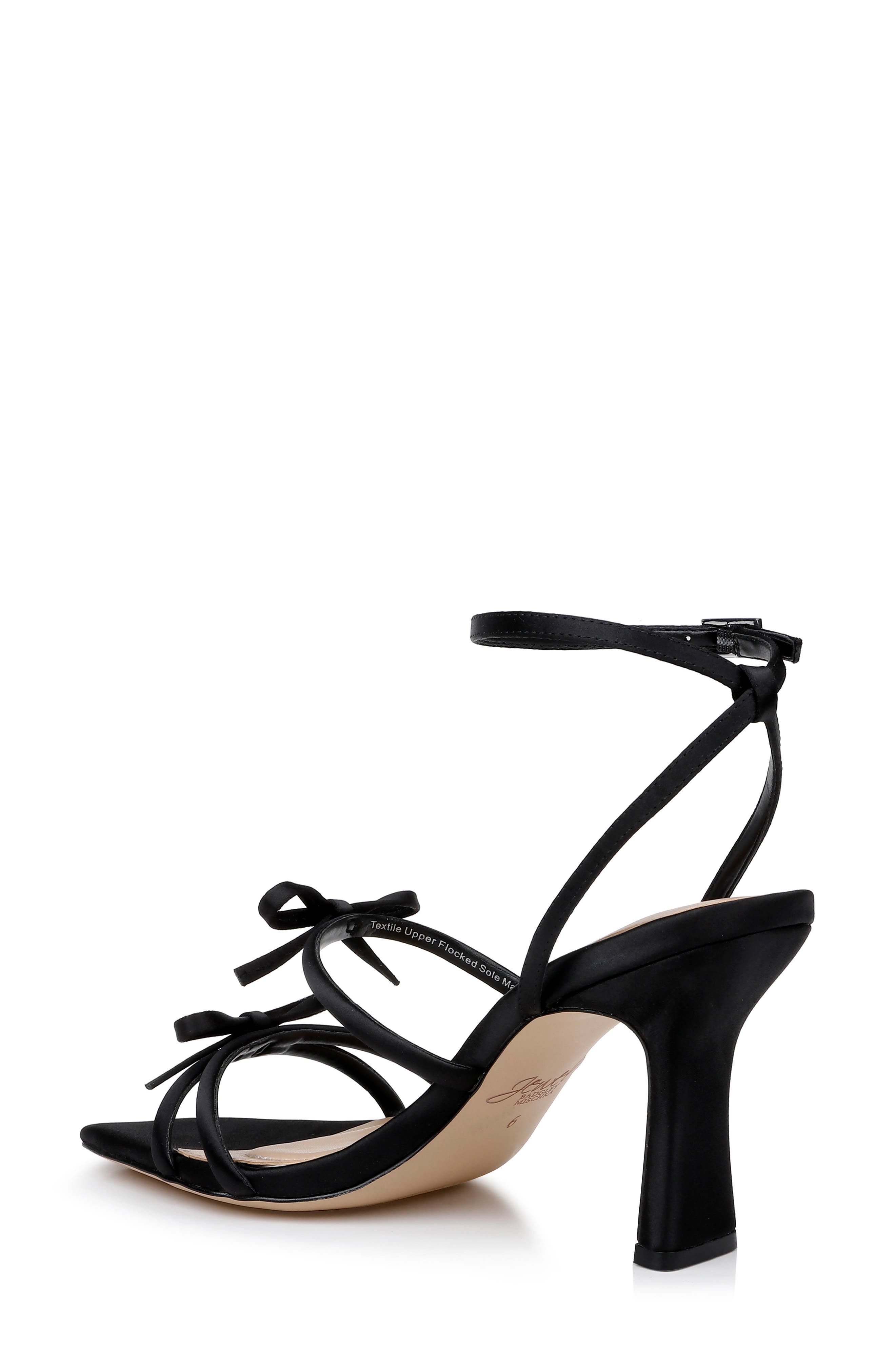 Kiyomi Ankle Strap Sandal, Alternate, color, BLACK SATIN