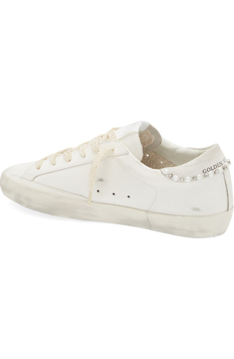 Golden Goose Super-Star Low Top Sneaker, Alternate, color, White/ Pink