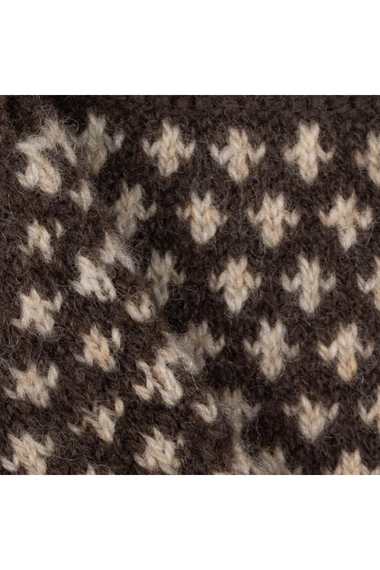 Winter Fairisle Glove, Alternate, color, Cream Multi