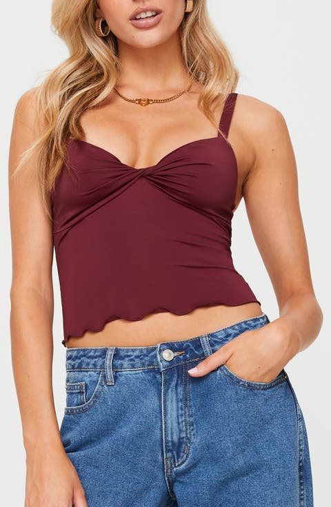 Greyer Twist Front Camisole