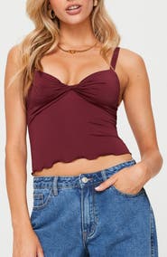 Princess Polly Greyer Twist Front Camisole