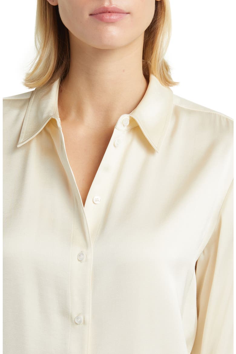 Satin Shirt, Alternate, color, IVORY PRISTINE
