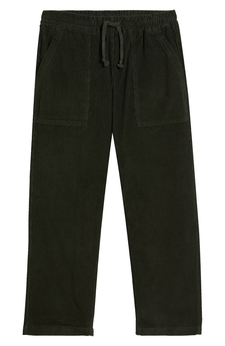 Service Works Organic Cotton Corduroy Drawstring Chef Pants, Alternate, color, Bark
