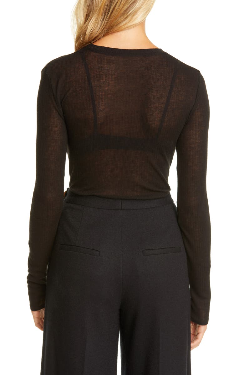 Vince Rib Crewneck Shirt, Alternate, color, 