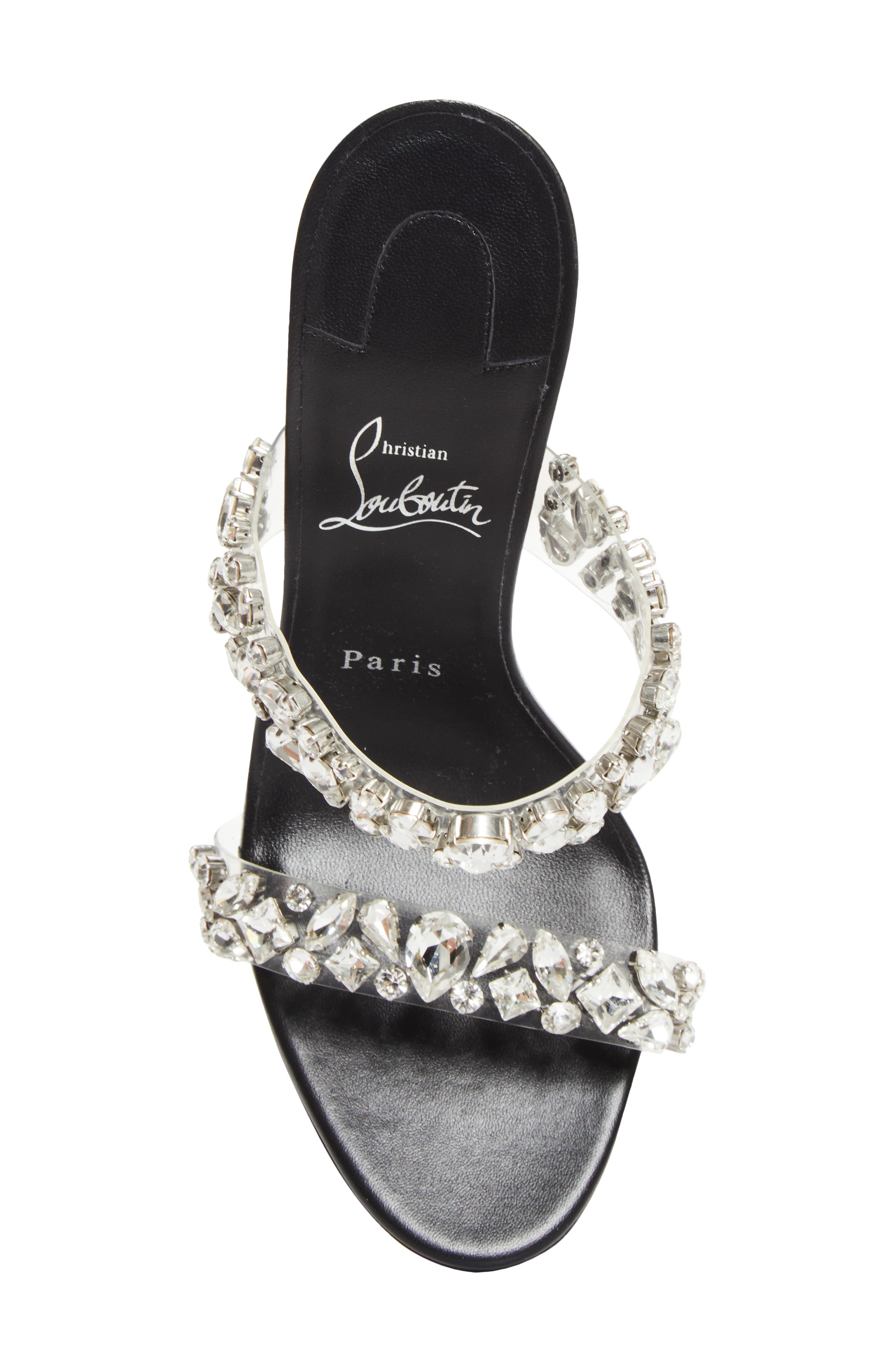 Solo Zee Jewel Sandal, Alternate, color, 5246 CRYSTAL/ BLACK/ LIN BK
