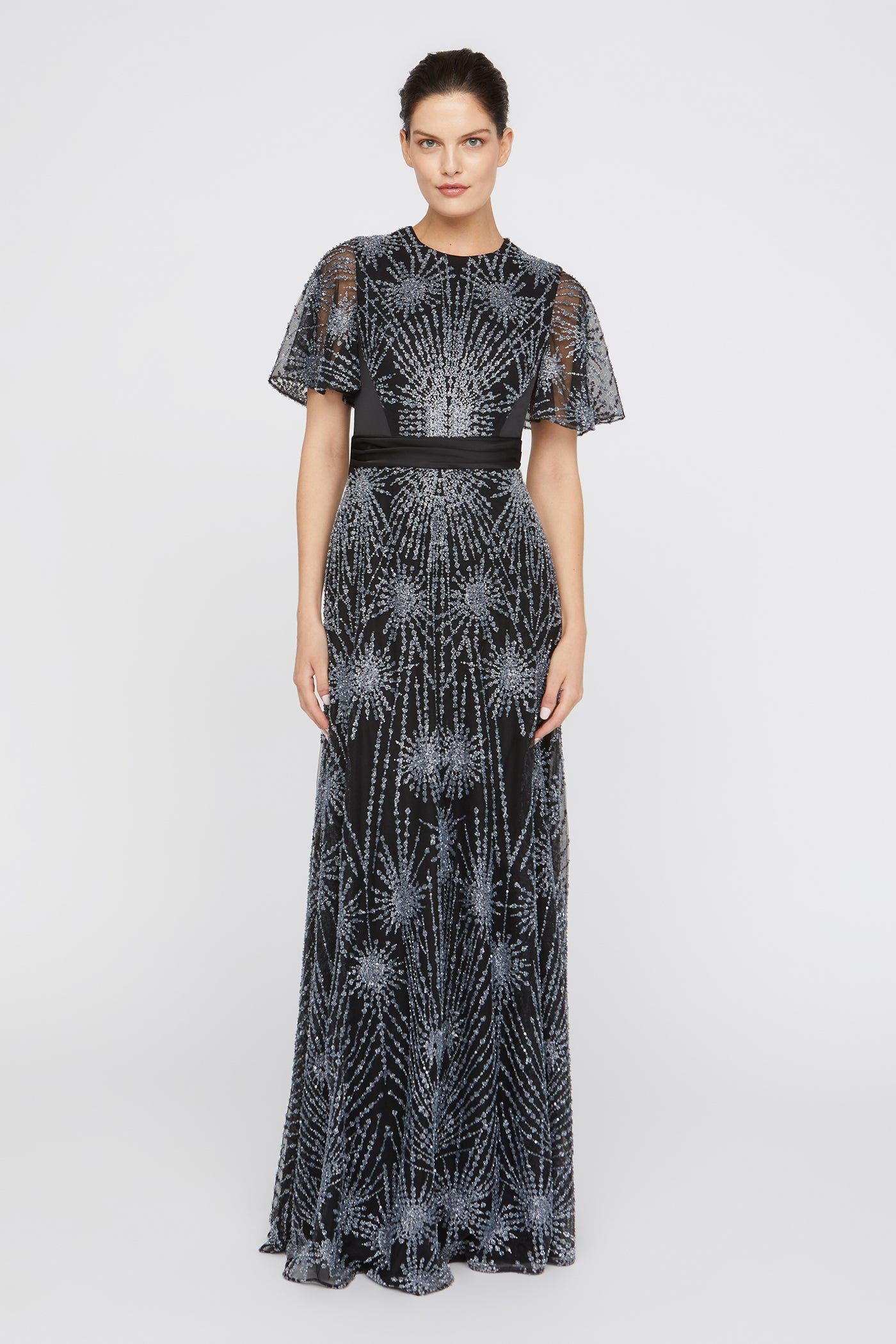 Lavina Beaded Gown