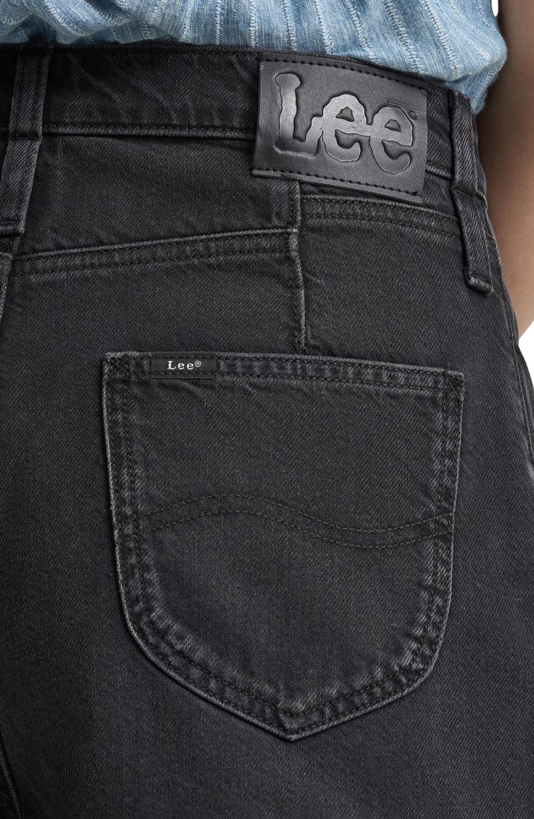 Lee Flirty High Waist Denim Shorts, Alternate, color, Dark Memory