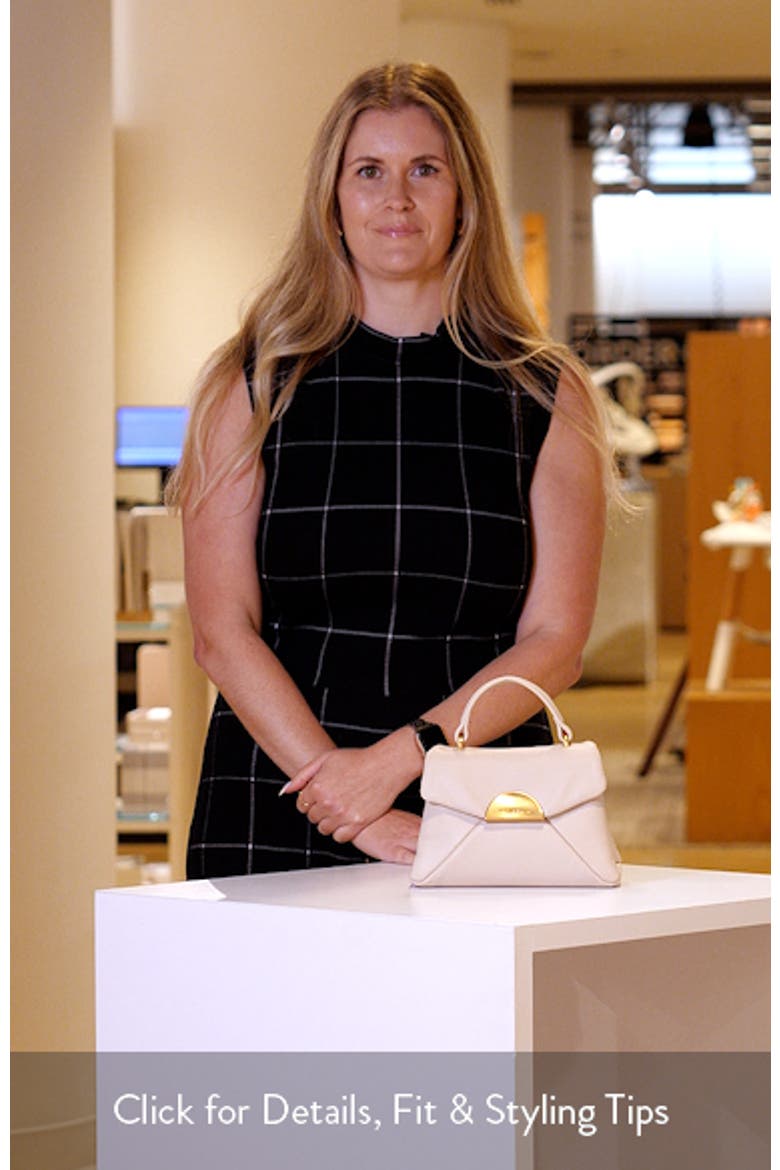 Poppy Moon Leather Top Handle Bag video