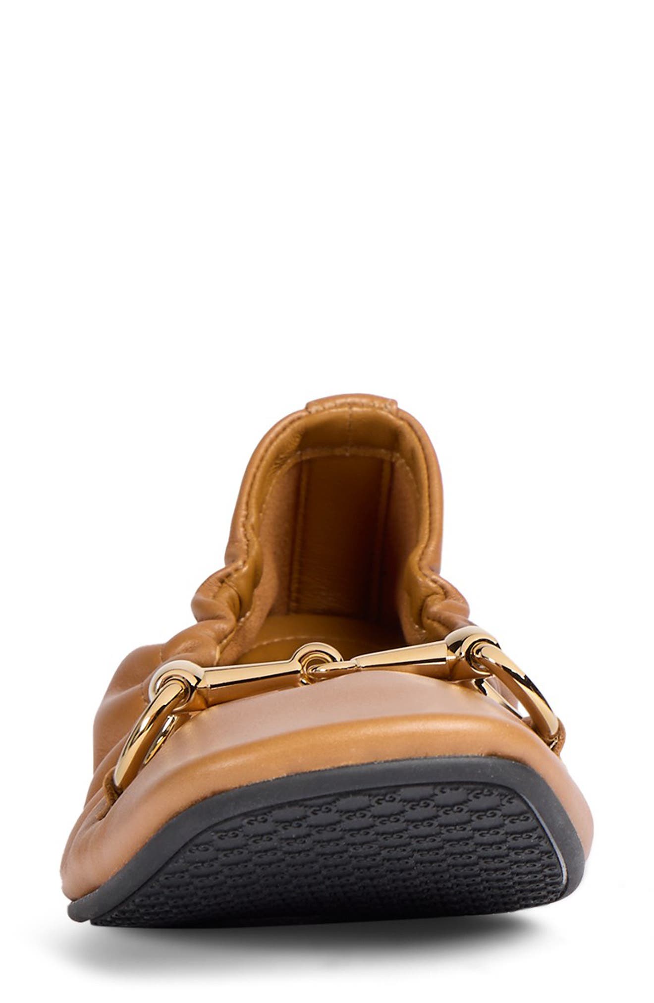 Horsebit Ballet Flat, Alternate, color, SOFTY CARAMEL