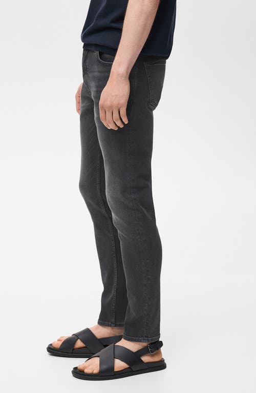Mango Jude Skinny Jeans In Gray