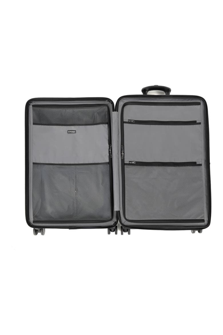 Rollmaster™ Lite 2 28-Inch Expandable Large Checked Hardside Spinner Luggage, Alternate, color, WHITE MATTE