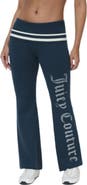 Juicy Couture Foldover Flare Knit Pants