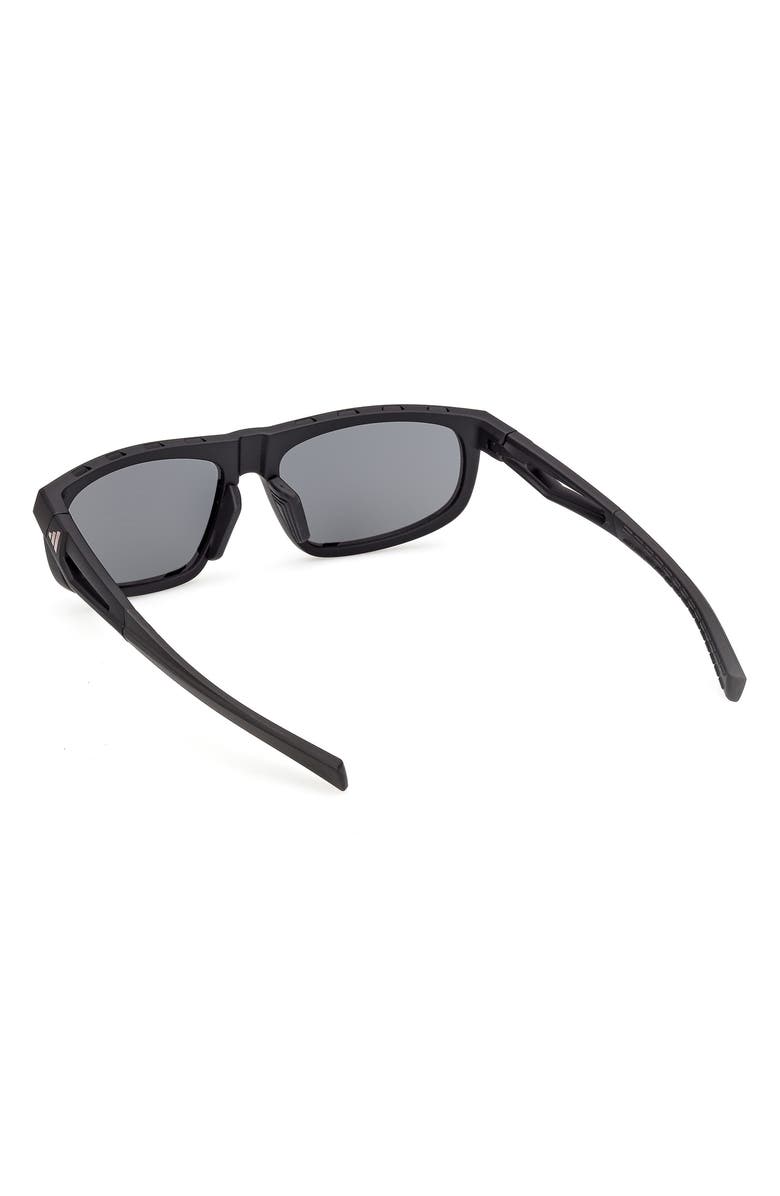 adidas 56mm Geometric Sunglasses, Alternate, color, 