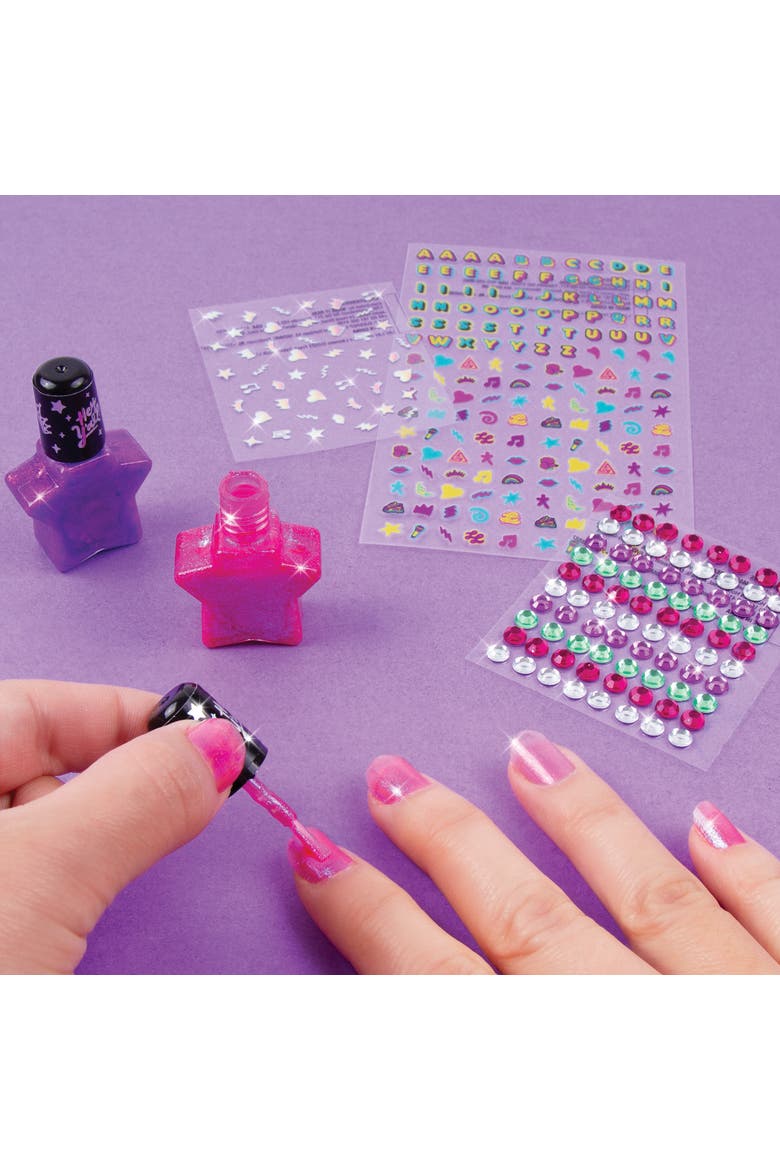 Express Yo Self Diy Nail Art & Bracelets Kit, Alternate, color, Multicolored