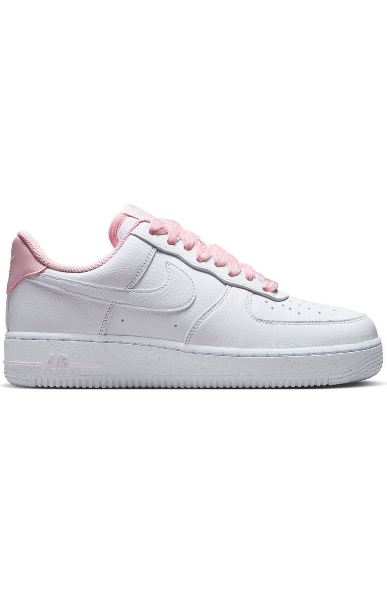 Nike Air Force 1 '07 Sneaker, Alternate, color, Pink/ White/ Grey/ Silver
