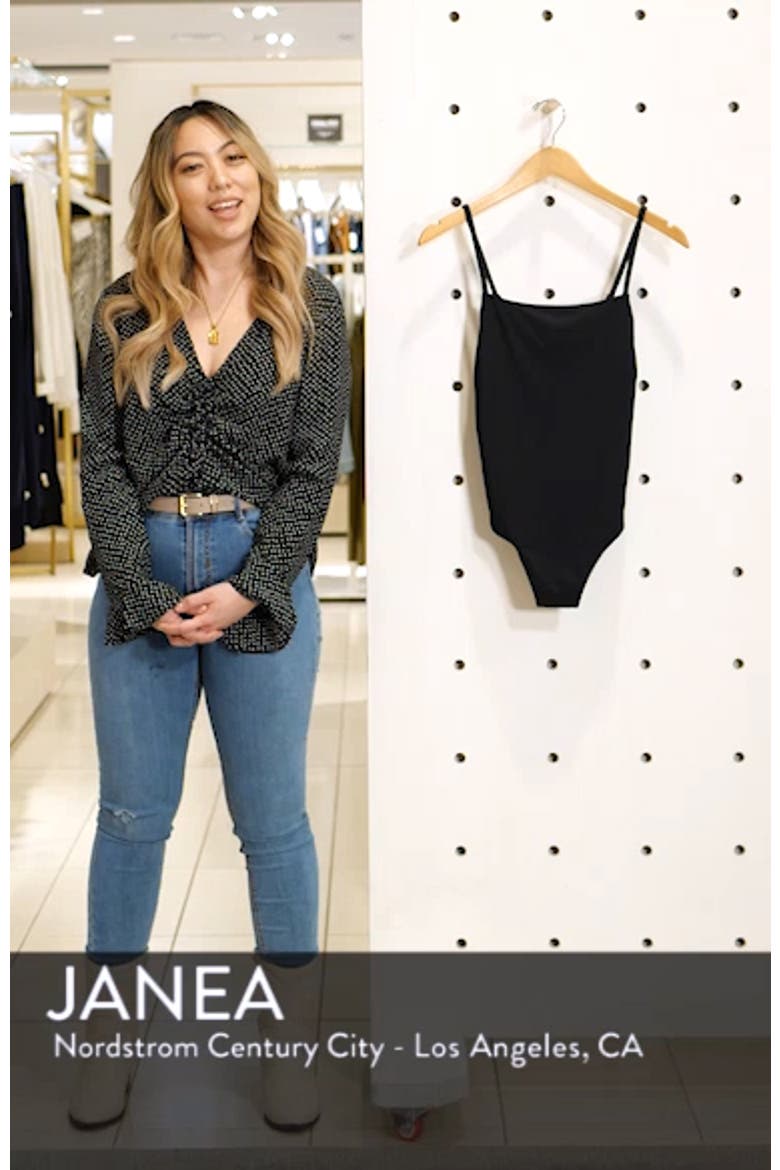 Core Ribbed One-Piece Swimsuit (Nordstrom Exclusive) video