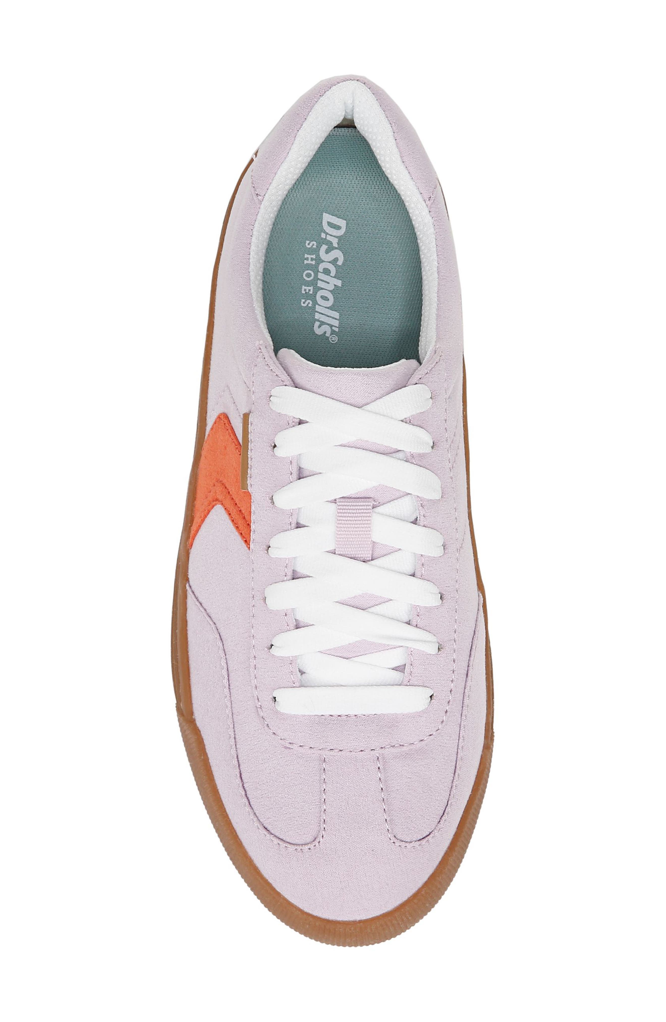 Dr. Scholl's Time Off Win Low Top Sneaker, Alternate, color, Lavender