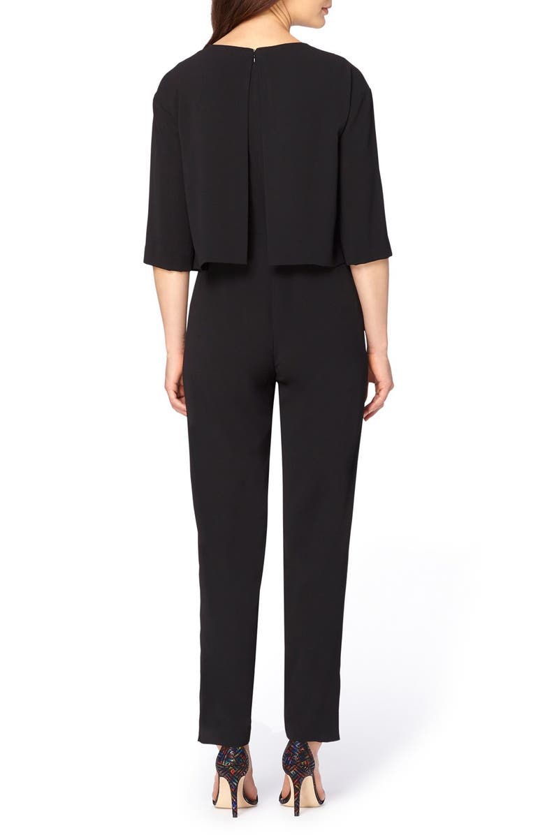 Tahari Popover Jumpsuit, Alternate, color, 