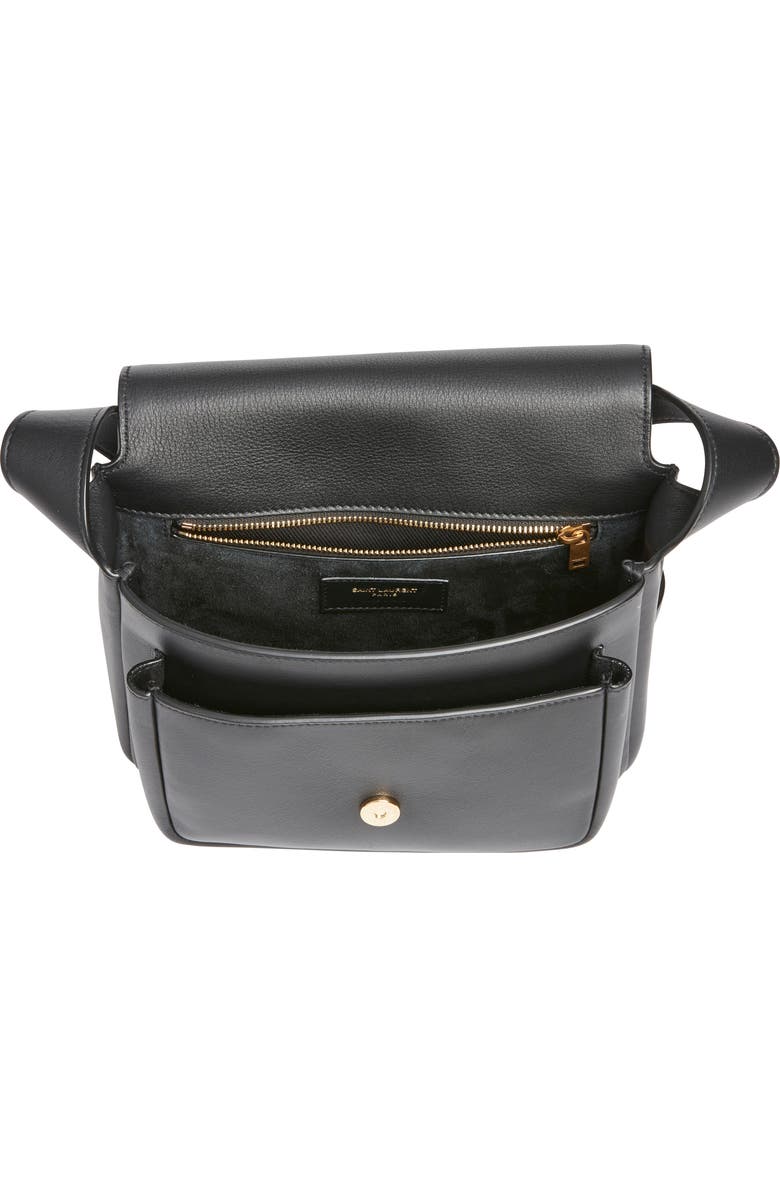 Saint Laurent Niki Leather Crossbody Bag, Alternate, color,