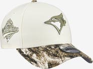 New Era Men's New Era Khaki/Realtree Camo Toronto Blue Jays 9FORTY A-Frame Adjustable Hat