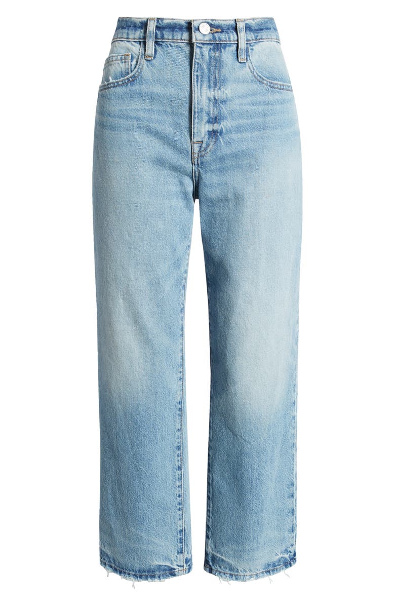 FRAME Le Jane High Waist Ankle Straight Leg Jeans, Alternate, color, 