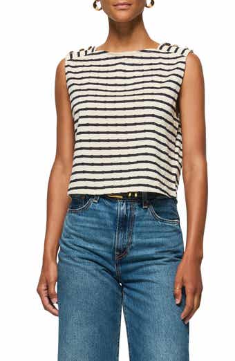 Nation LTD Bettina Stripe Pima Cotton Tank