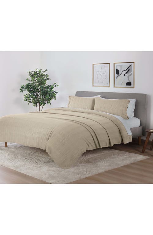 Vellux Malmo Blanket Set In Brown