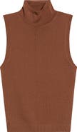 STAUD Montclair Turtleneck Sweater Vest