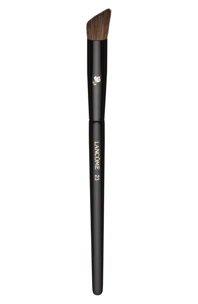 Lancôme #23 Round Angled Natural-Bristled Eyeshadow Brush, Main, color,