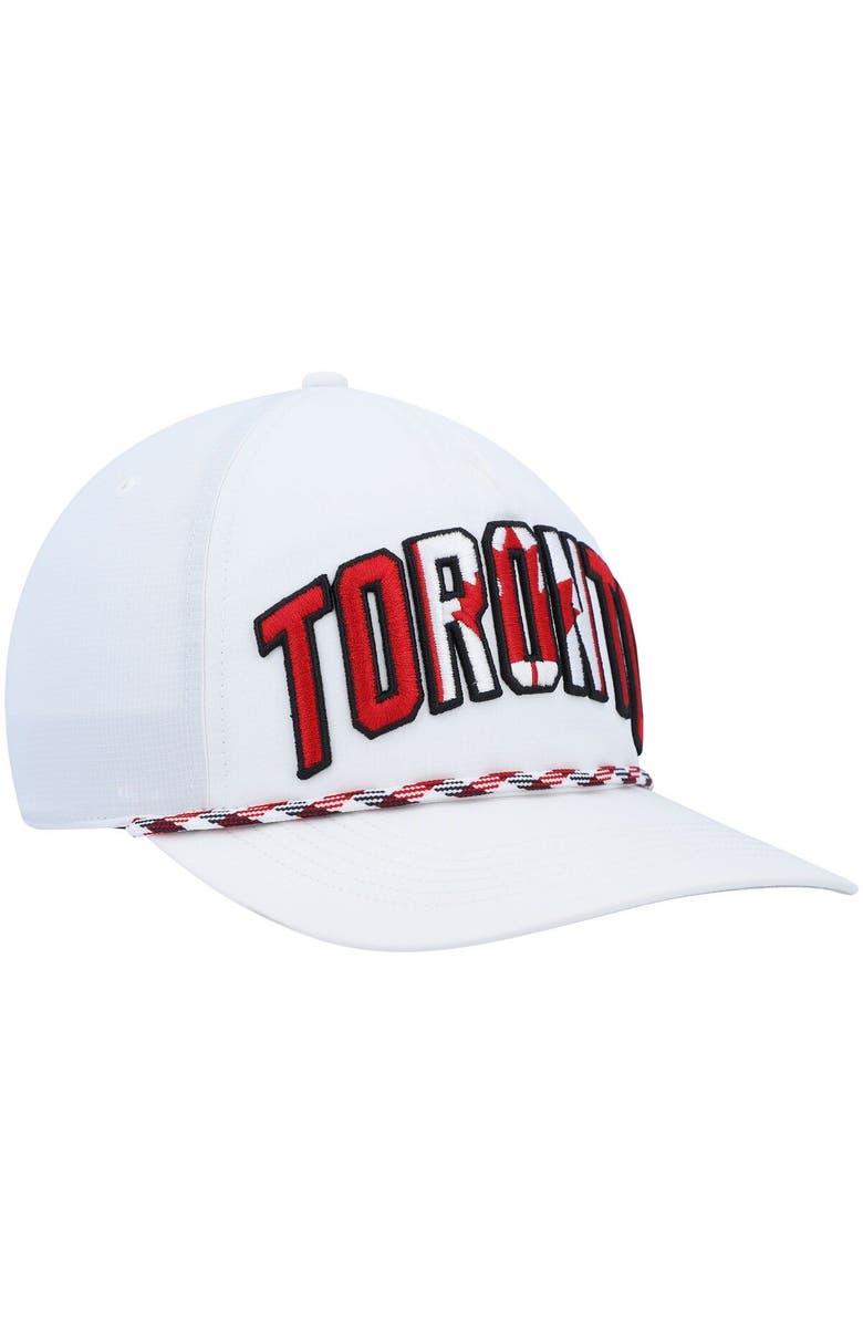 '47 Men's '47 White Toronto Blue Jays Flag Flutter Hitch Snapback Hat, Alternate, color, 