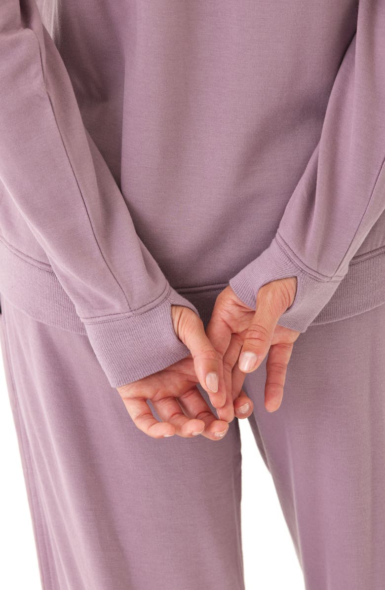 Threads 4 Thought Priscilla Feather Fleece Sweatshirt, Alternate, color, Twilight