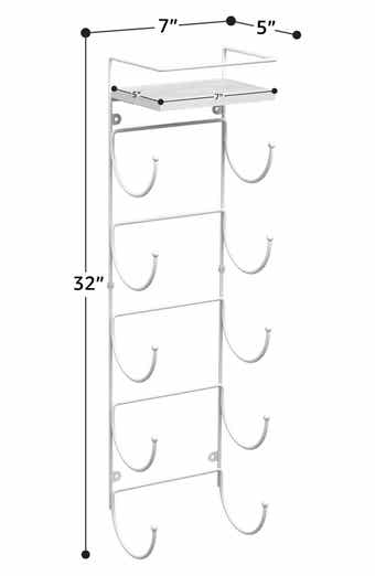 SORBUS Wall Mounted Organizing Rack