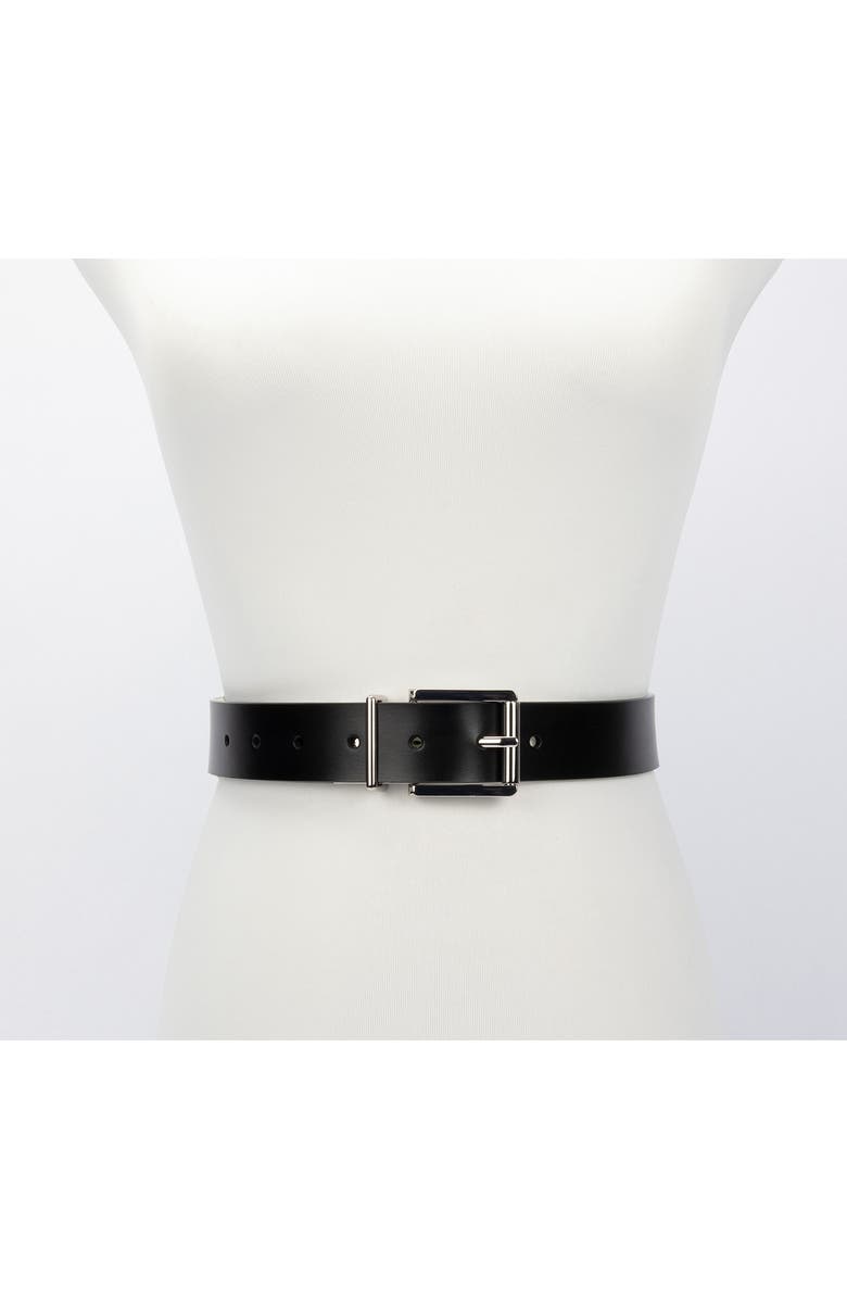 Kate Spade New York reversible belt, Alternate, color, Black / Nickle