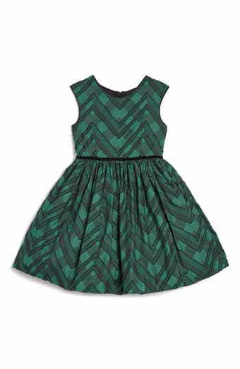 Kids' Kerry Textured Plaid Dress
