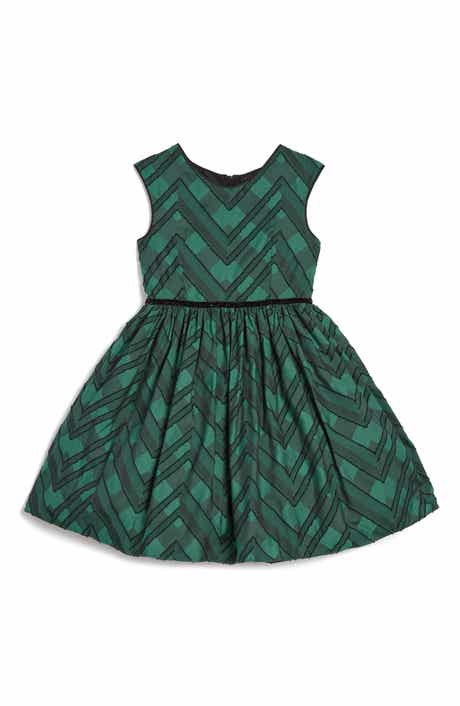 Kids' Kerry Textured Plaid Dress