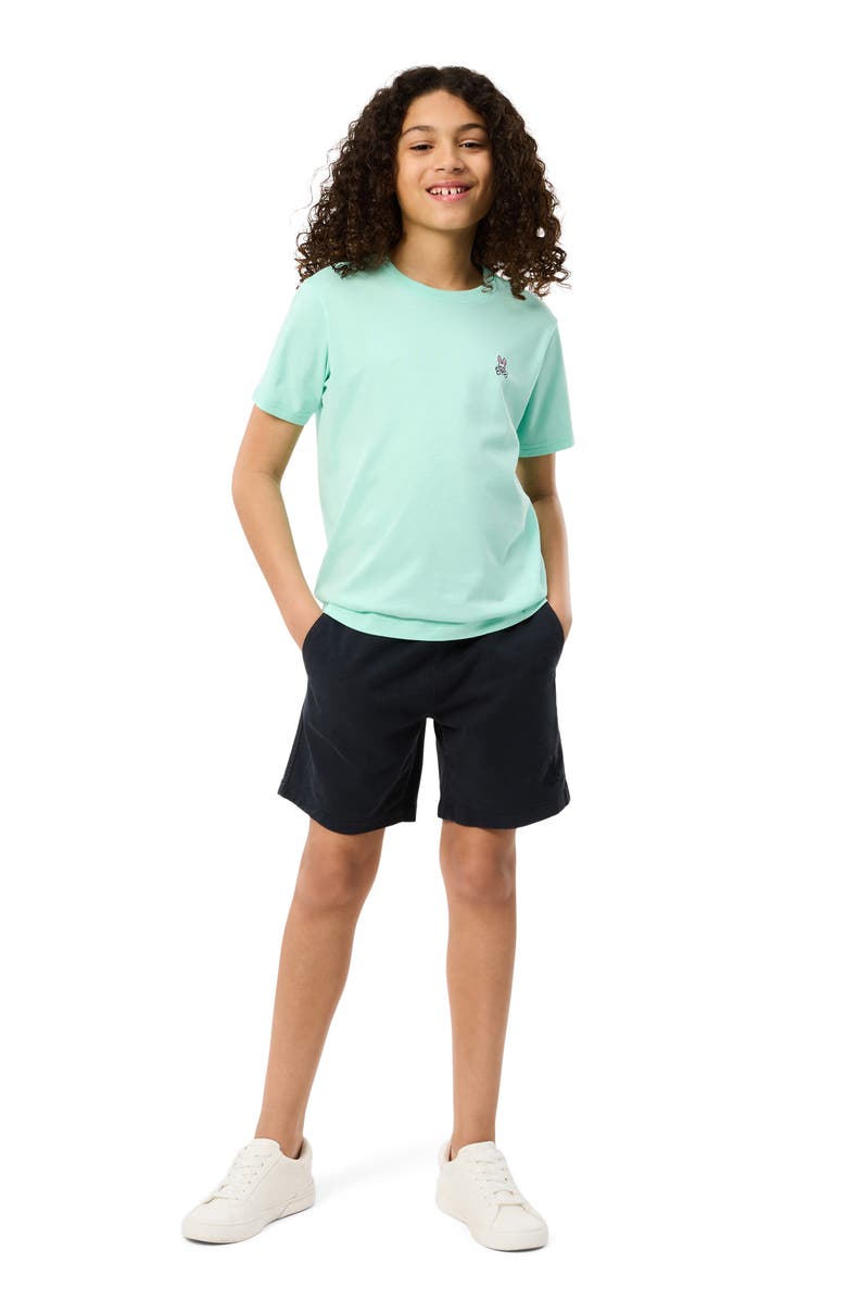 Psycho Bunny Kids' Classic Pima Cotton Crewneck T-Shirt, Alternate, color,