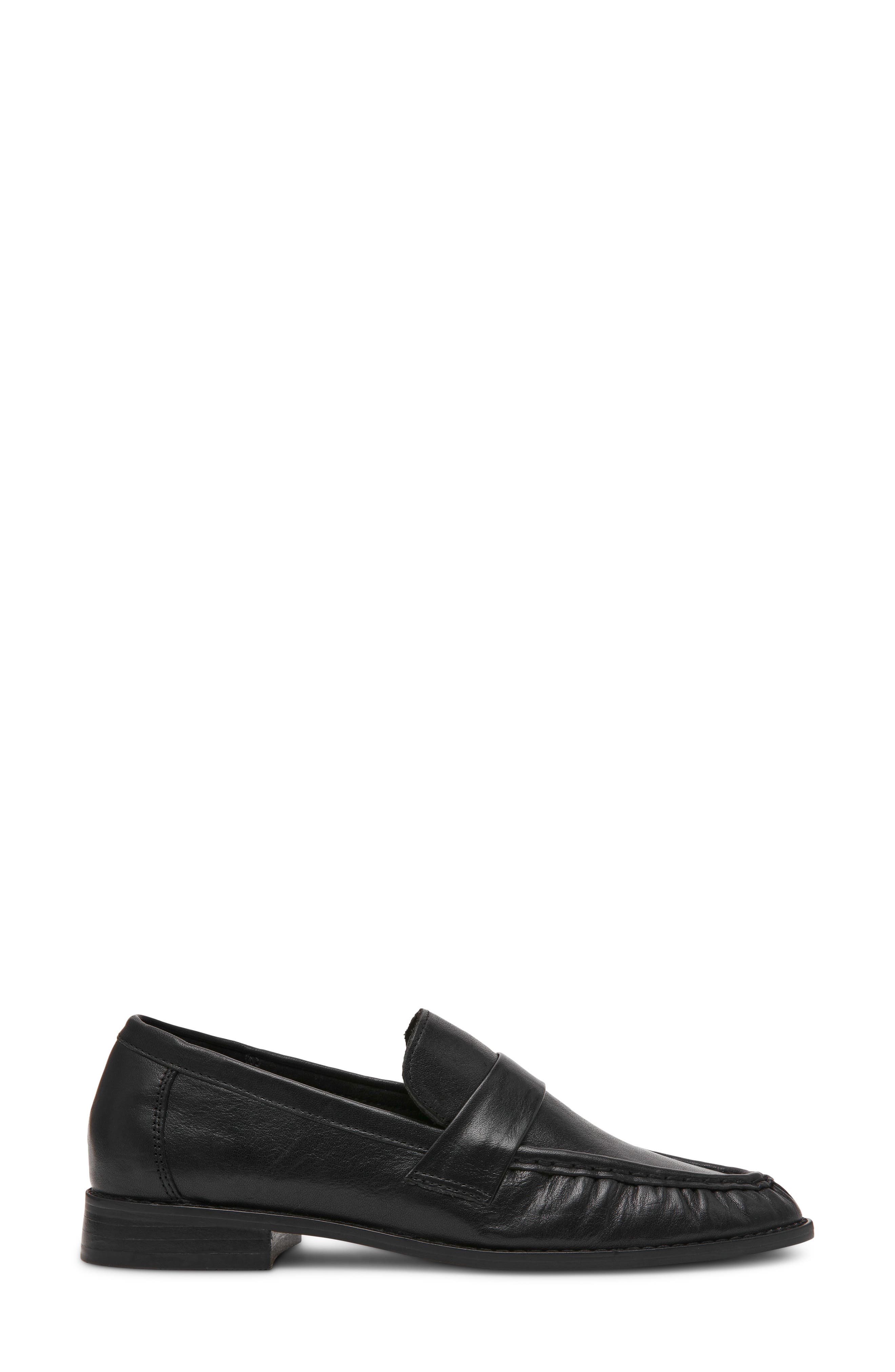 Ronie Leather Loafer, Alternate, color, BLACK LEATHER